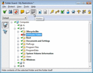 Folder Guard Professional screenshot